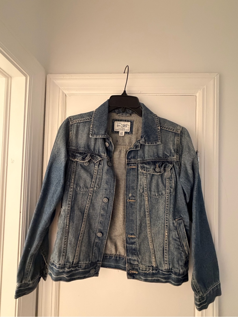 The Children's Place Washed Blue Denim Jacket